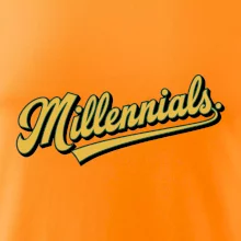 Generace Y - Millennials žlutý nápis