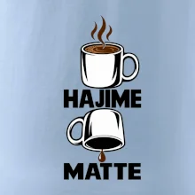 Hajime matte káva judo