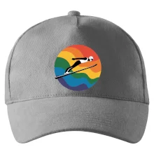 Skokan na lyžiach v kruhu