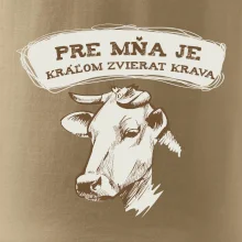 Pre mňa je kráľom zvierat krava