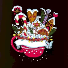 Vianočný Punč - hrnček (Pecka design)