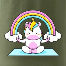 Yoga jednorožec - dúha Yoga jednorožec - dúha