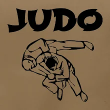 Judo nápis + postavy