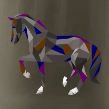 Kôň geometria farebný