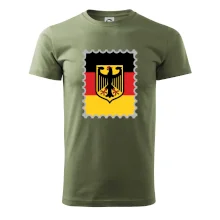 Nemecká známka - vlajka