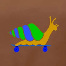 Šnek na skateboardu (Moňas)