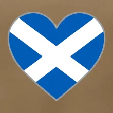 Škótske srdce na prsník