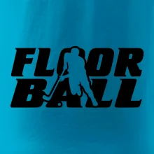 Floorball nápis rovný