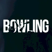 Bowling nápis kolky Bowling nápis kolky