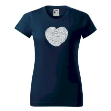 Odtlačok prsta srdce Odtlačok prsta srdce