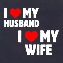 I love my wife