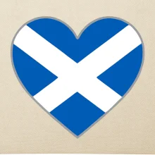 Škótske srdce na prsník