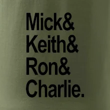 Mick Keith Ron Charlie
