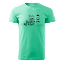 Ride Eat Sleep Repeat Kôň Ride Eat Sleep Repeat Kôň