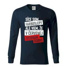 Síce som farboslepý, ale viem, že v červenej vyzerám dobre Síce som farboslepý, ale viem, že v červenej vyzerám dobre