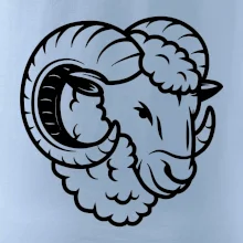 Biela Hlava barana obrys