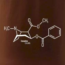 Molekulárna štruktúra Cocaine Kokaín