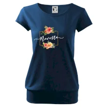 Nevesta štvorec oranžový