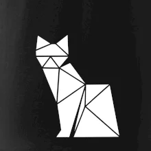 Origami mačka z boku