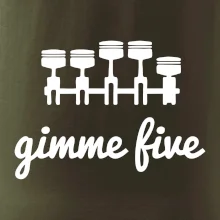 Gimme five - daj mi päť - päťvalec Gimme five - daj mi päť - päťvalec