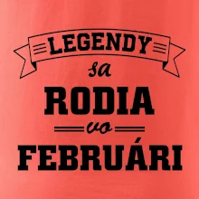 Legendy sa rodia vo februári