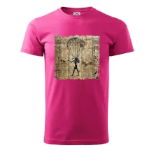 Egyptské hieroglyfy parašutista