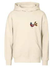 Folklór na prsníku sliepky