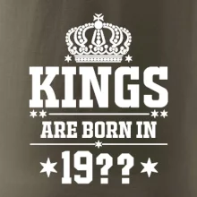 Kings are born in vlastný ročník
