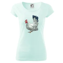 Sliepka kreslená biela