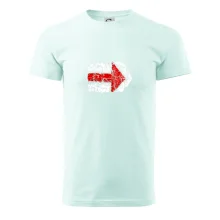 Párová turistická značka červená Párová turistická značka červená