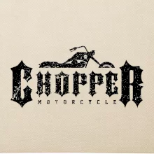 Chopper nápis
