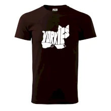 Yorkšírský teriér - Yorkie - Nápis v tele