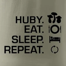 Huby Eat Sleep Repeat