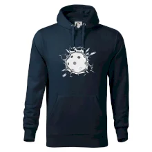 Florbal lopta v triku Florbal lopta v triku