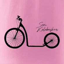 Som kolobežkár veľké a malé koleso