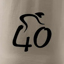 Cyklista oslavuje štyridsiatku (40)
