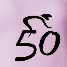 Cyklista oslavuje päťdesiatku (50)