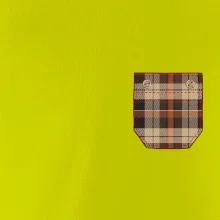 Flanelové triko hnědé