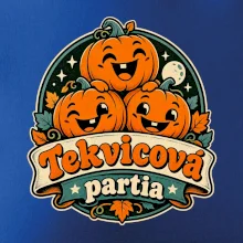 Tekvicová partia - tri veselé tekvice retro