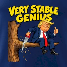 Donald Trump řeže vlastní větev Very stable genius