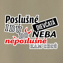 Poslušné dievčata idú do neba