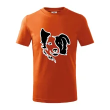 Border kólia obrys hlavy