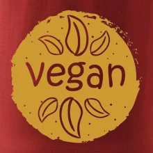 Vegan hnedý kruh