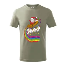 Santa a jednorožce (Pecka design)