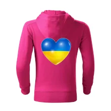 Ukrajina srdce vlajka Ukrajina srdce vlajka