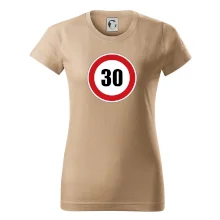 Dopravná značka - obmedzenie rýchlosti 30