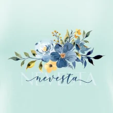 Nevesta kvety modré