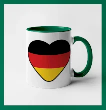 Germany love prso - Nemecká vlajka