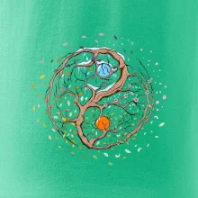 Yin & Yang strom - zima, leto