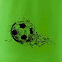 Futbalová lopta - kresba ceruzkou